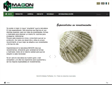 Tablet Screenshot of magon.es